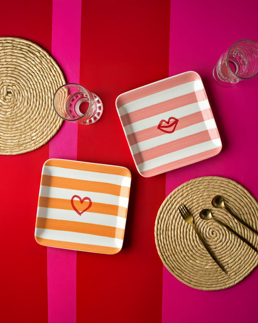 Veneto Square Plates Set Of Two