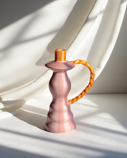 Valencia Candleholder Pink