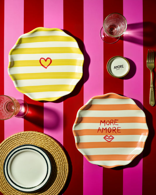 Veneto Symbols Breakfast Plates Set Of Two