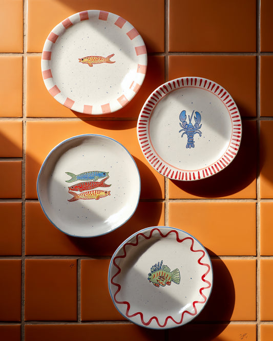 Rio Breakfast Plates Set Of Four