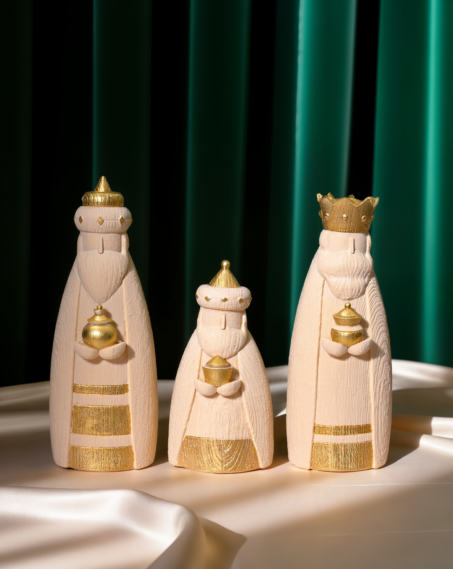 Holy Light Three Wise Men Figurines