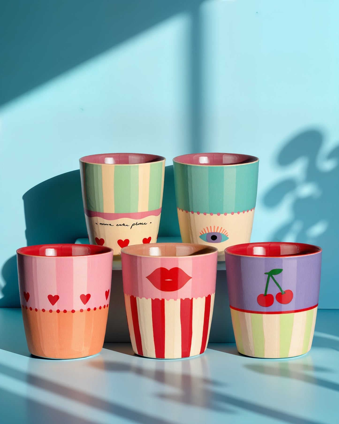Amsterdam Cups Set Of Five