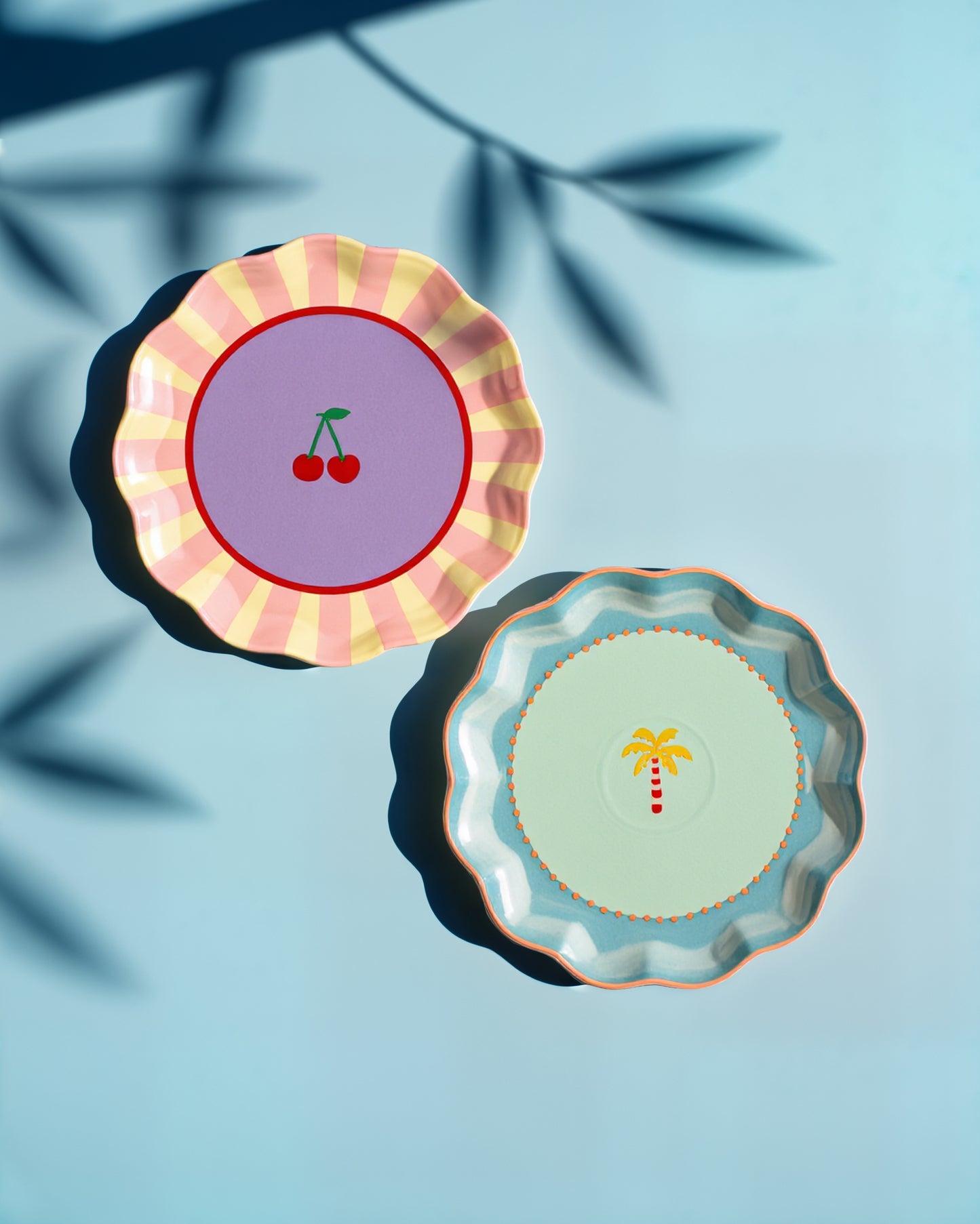 Amsterdam Swirly Dinner Plates Set Of Two