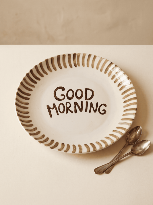 Good Morning Plate