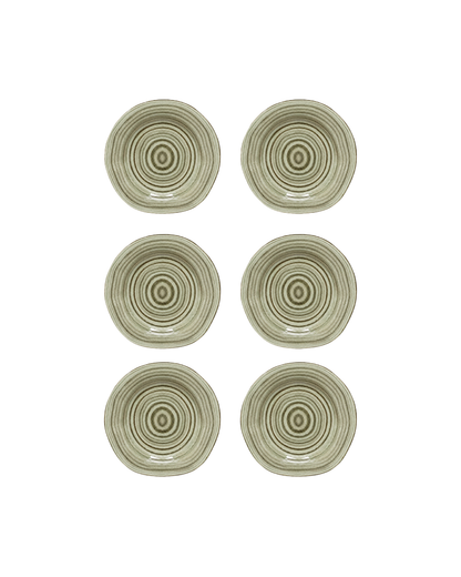 Quiet Dessert Plates Bundle (Set of 6)
