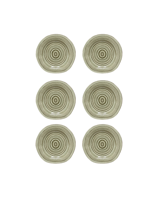 Quiet Dessert Plates Bundle (Set of 6)