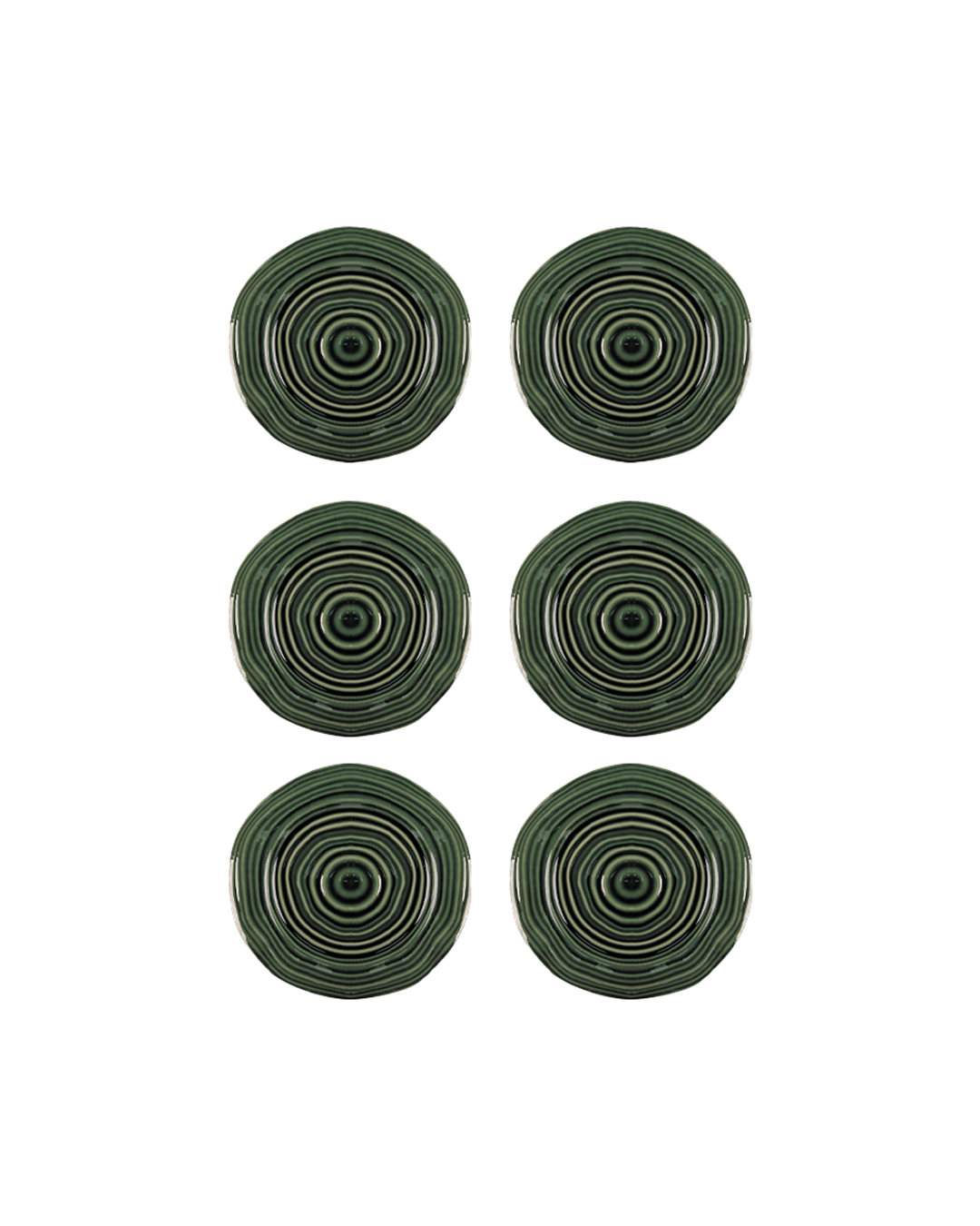 Green Hour Dessert Plates Bundle (Set of 6)