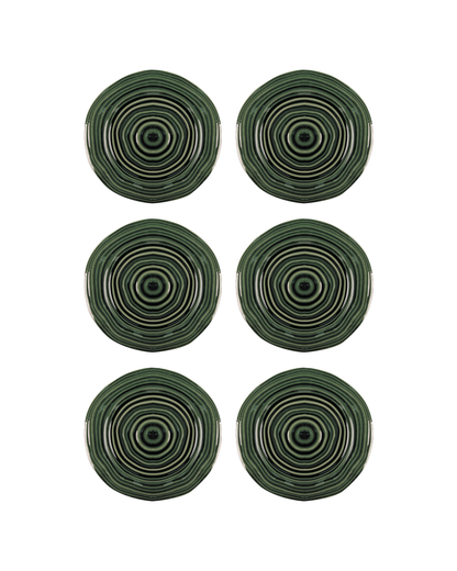 Green Hour Dinner Plates Bundle (Set of 6)