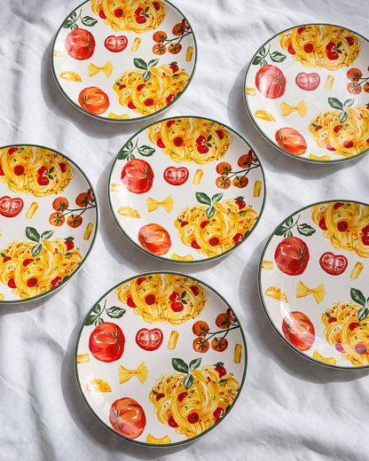 Pomodoro Dinner Plates Bundle (Set of 6)
