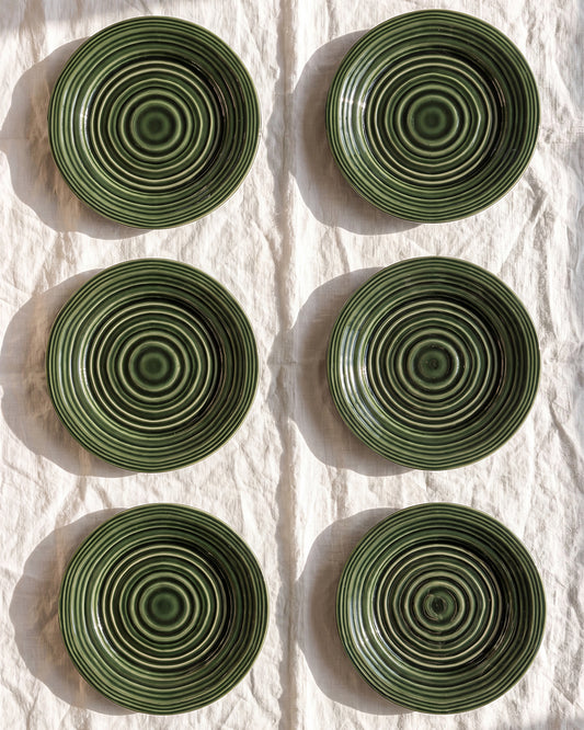 Green Hour Dinner Plates Bundle (Set of 6)