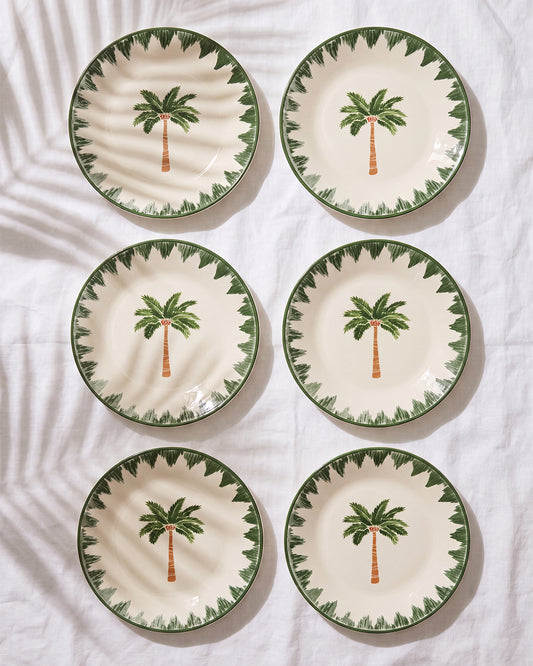 Palmera Dessert Plates Bundle (Set of 6)