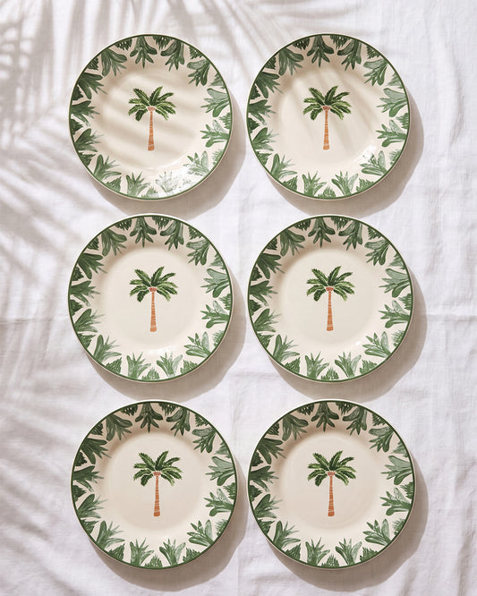 Palmera Dinner Plates Bundle (Set of 6)