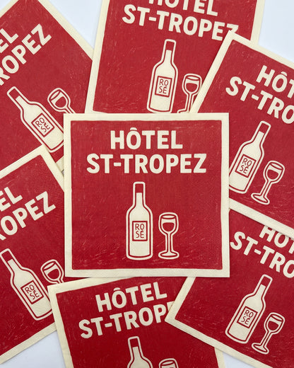 The Hôtel St-Tropez Napkins