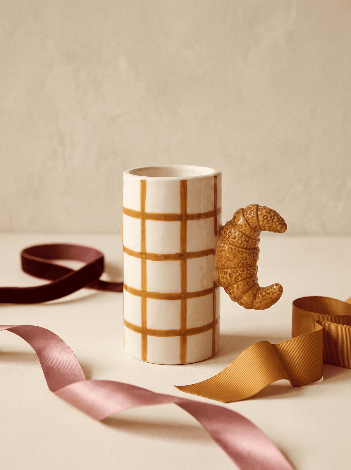 Butter Me Up Croissant Vase