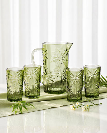 The Palm Pitcher Set — Fern