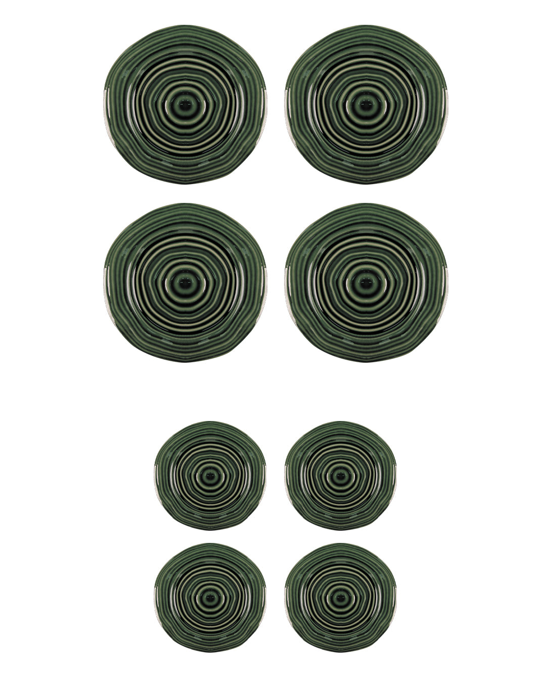 The Green Hour Plates