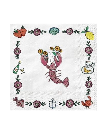 The Crustacean Napkins