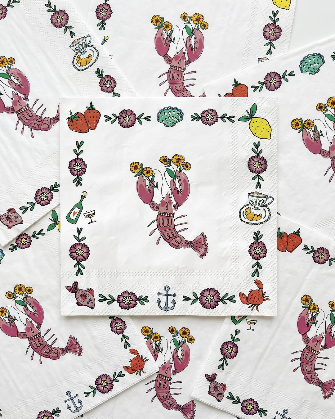 The Crustacean Napkins