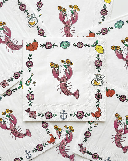 The Crustacean Napkins