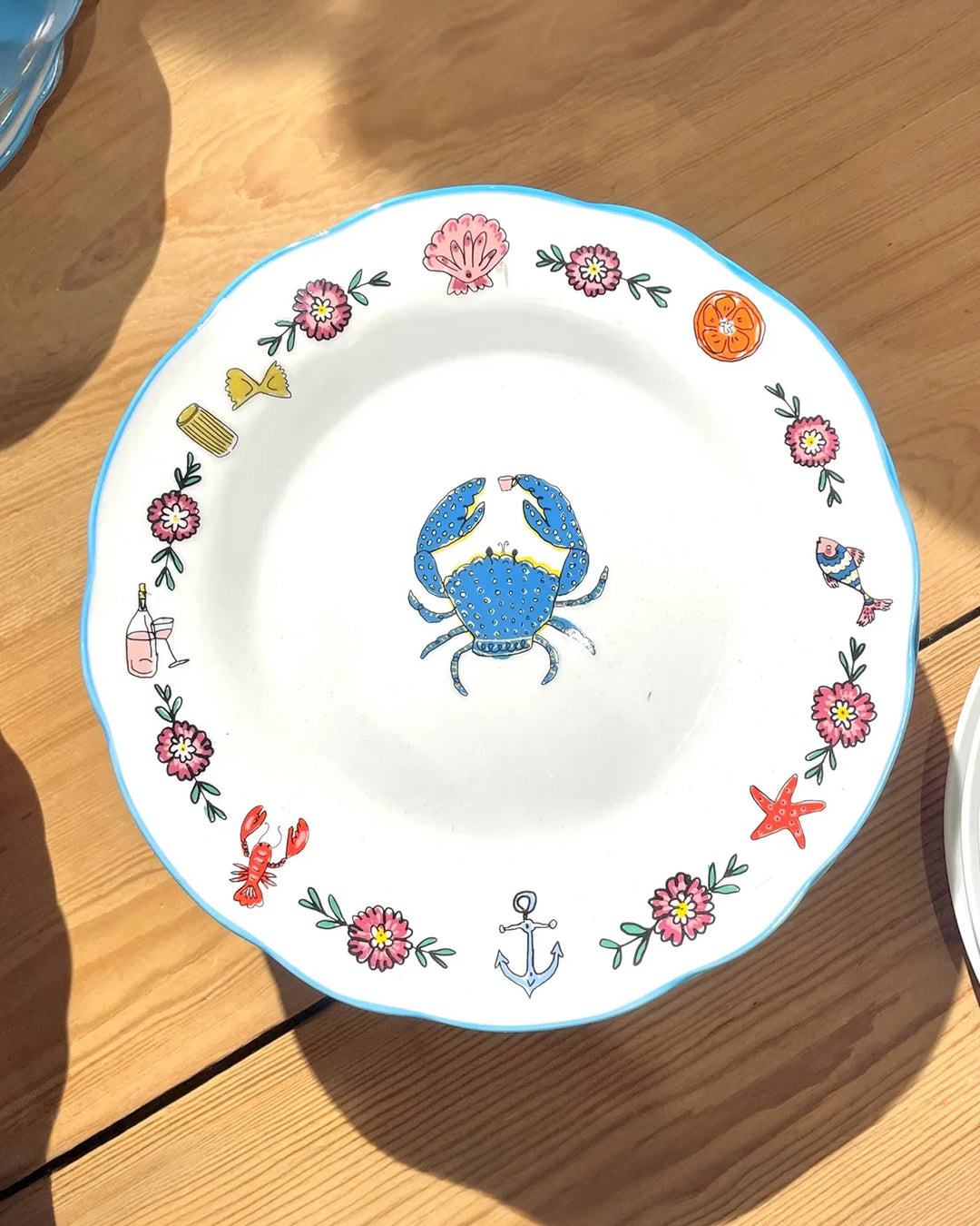 The Little Sea Dessert Plates