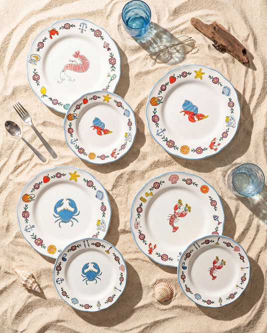 The Sea Parade Dinner Plates