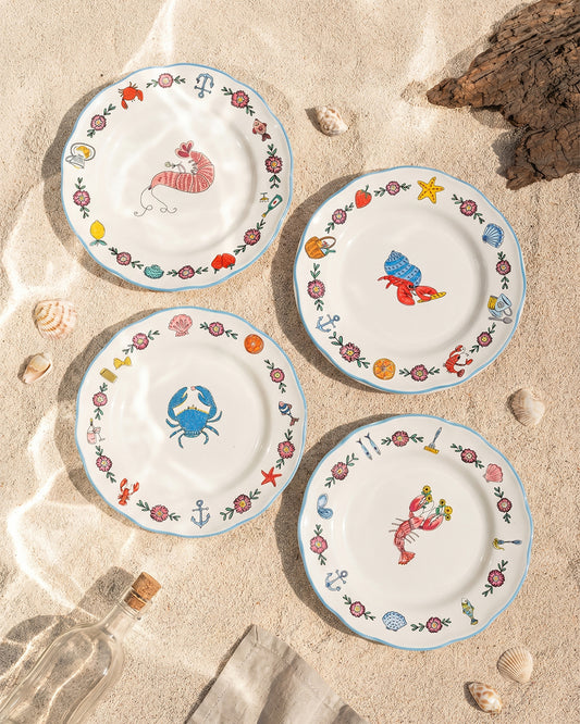 The Sea Parade Dinner Plates