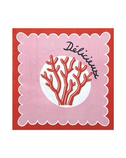 The Coral Napkins