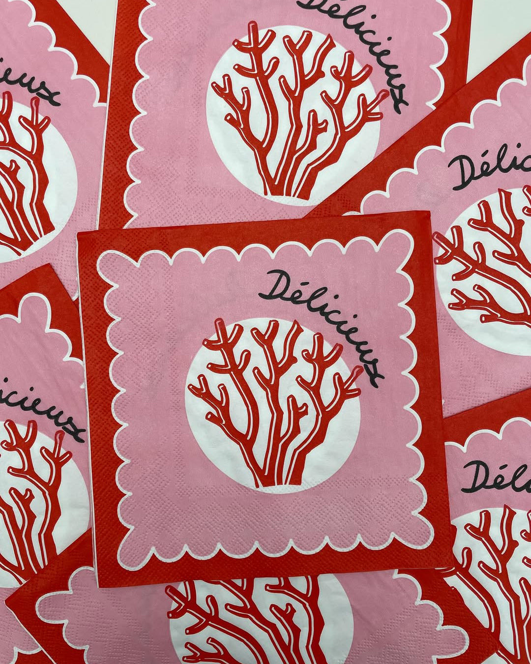 The Coral Napkins