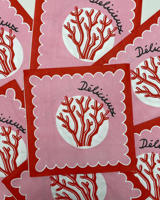 The Coral Napkins