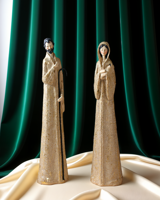 Holy Light Holy Couple Figurines